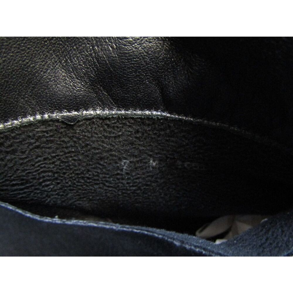 MUNRO Womens Size 7 M Black Leather Slouch Fashion 5" Shaft Boot Booties - Picture 10 of 11